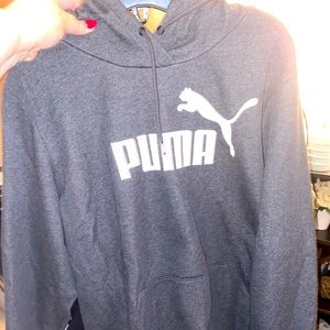 Puma Dark Grey Hoodie (NWOT)